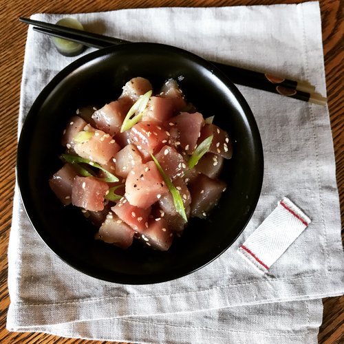 Albacore Tuna Poke