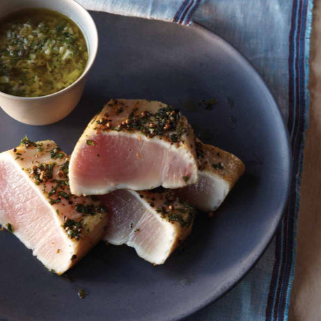 Seared Albacore Tuna with Sauce Gribiche