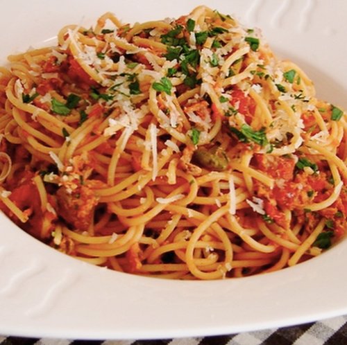 Spaghetti al tonno