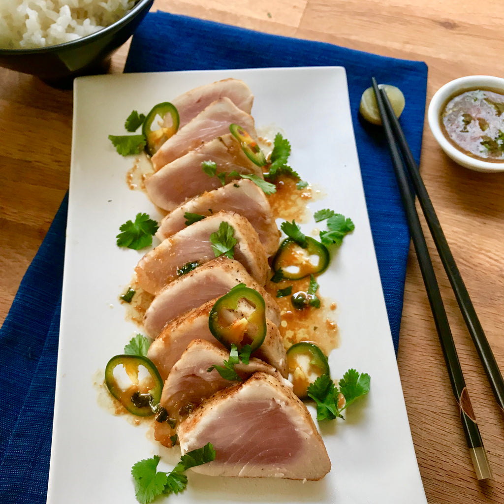 Sesame-Seared Albacore Tuna