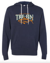 Load image into Gallery viewer, Heritage Logo Hooded Pullover Sweatshirt in Navy