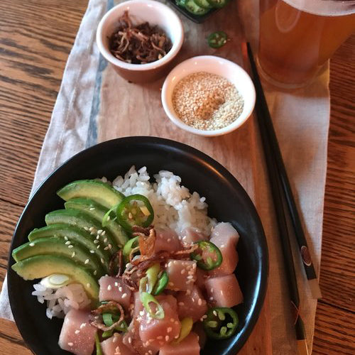Day Boat Tuna Poke Bowls
