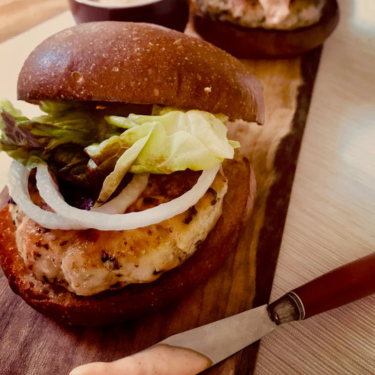 Albacore and Shiitake Mushroom Sliders