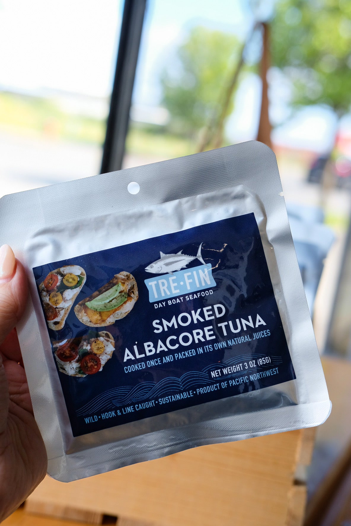 DAY BOAT TUNA®  Pouches, Smoked (3-ounces)